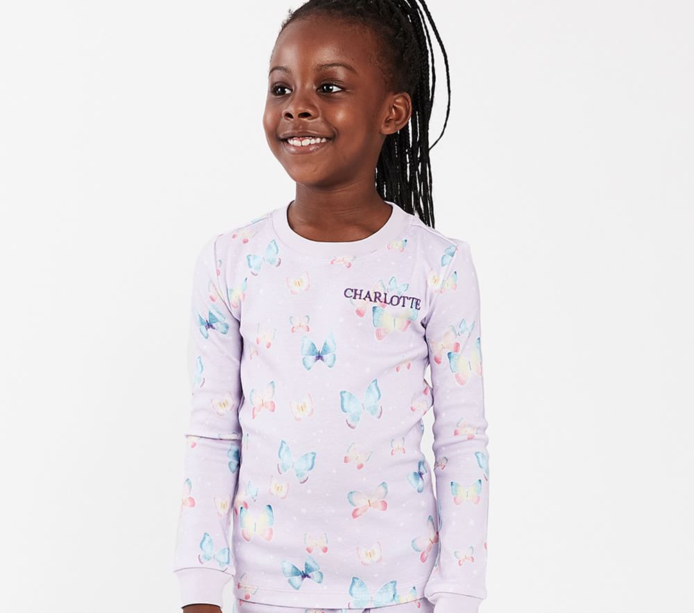 Organic Gigi Butterfly Pajama Set